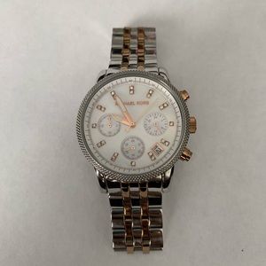 Michael Kors two tone watch